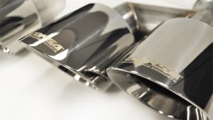 Ford Mustang Performance Exhaust - CORSA Performance - Polished Quad Tips - `15-`18